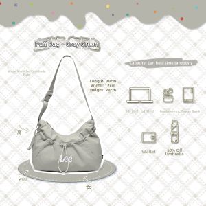 Lee | Lightweight Large Capacity Shoulder Crossbody Bag