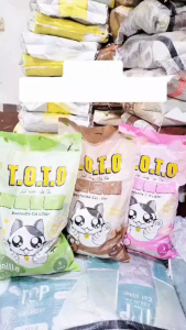 TOTO 5Liter pasir kucing gumpal 5L