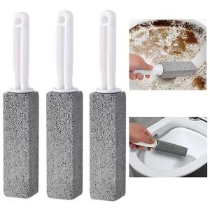 New Natural Pumice Toilet Cleaning Brush Quickly Cleans Stains Long Handle Bathroom Cleaning Gadgets