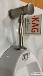 [HCM]Bộ xả ấn tay KAG-KTB07 inox 304 xả nhấn hơi bệ tiểu nam xả nước mạnh dễ sử dụng thân to thiết kế đẹp
