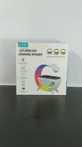 RGB Bluetooth Speaker & Qi Wireless Charger 2in1 ! Multi Functional Ambient Light Portable Cordless Charging BT Speaker