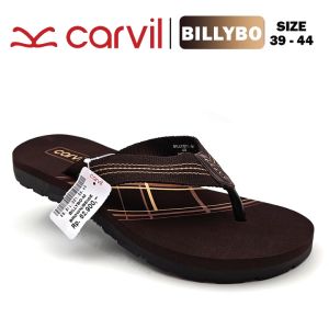 Sandal Jepit Pria Dewasa – CARVIL – BILLYBO – Size 39-44 – Outdoorgear – Casual – Adventure Brown Beige