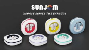Sunjom XSpace Earbuds Bluetooth 5.3 Super Lightweight 5 stylish colors  | Earphones