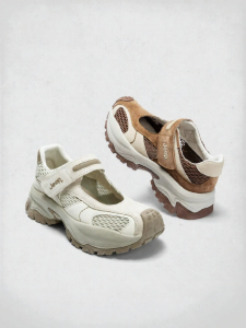 Jeep | Mary Jane Thick Sole Womens Shoes Net Breathable Magic Tape