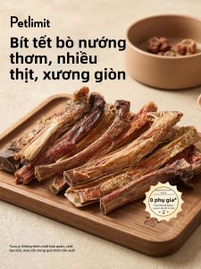 petlimit | Cattle Rib Dog Chew Bone For Medium-Sized Dogs