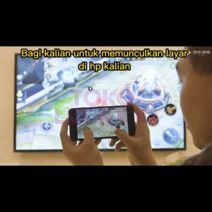 HDMI Dongle Anycast Converter MINI HDMI2AV HP ke TV RCA AV ADAPTOR 1080P