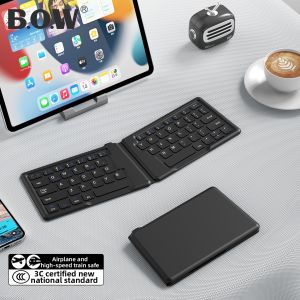 B．O．W | Bluetooth Folding Ergonomic Keyboard and Mouse Set