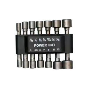Bộ Đầu Khẩu Lục Giác 14 Chi Tiết 1/4 5-12mm & Inch – Đầu Bắn Ốc Máy Khoan Bộ Tuýp Mini Đa Năng