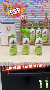 Seaways House Cleaning Gift Pack Set Multipurpose Detergent Descaling Combination Spary