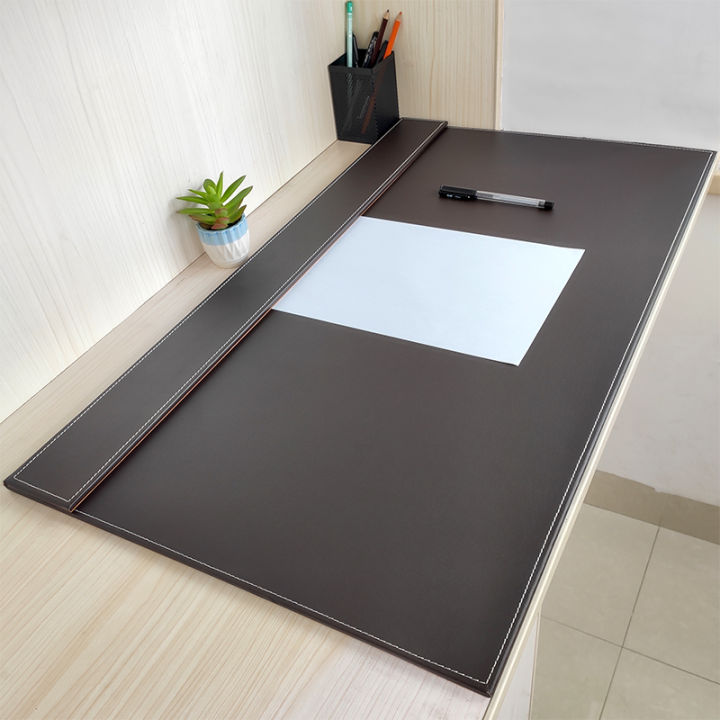 Leather Office Writing Desk Mat Oversized Leather Office Desk Mat