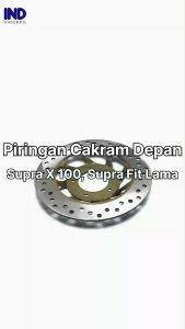 Piringan Cakram Depan Supra X 100 Lama Fit Old Disc Disk Front Brake