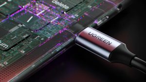 Cáp UGREEN USB C - USB C PD100W - Nạp nhanh QC 4.0 Bọc nylon - Bảo hành 18 tháng - Tương thích với MacBook iPad Samsung Xiaomi Model:US316