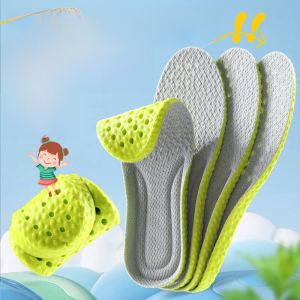 XIANZHAO | Childrens Sports Shoe Insoles Breathable Antibacterial Odor Eliminator Sweat Absorbent For Boys Girls Toddler Baby Shock Absorption