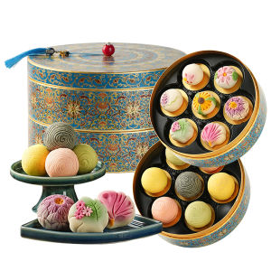 HUANGJIASHANGSHIJU | Handmade Su-style Mooncakes Gift Set for Mid-Autumn Festival