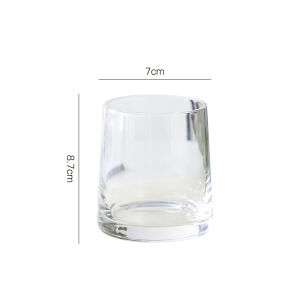 Nordic Minimalist Glass Toothbrush Cup Set Home Hotel Bathroom Accessories Creative Trendy Design Drinking Water Cup Holder