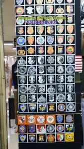 Patch Logo SATPOL PP Pamong Praja Emblem Prepet Perekat Velkro Tactical Army