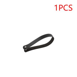1-3PCS Leather Pull Strap Belt Folding Bike Quick Release Handle Belt for Brompton Front Carrier Quick Release Rope High-quality