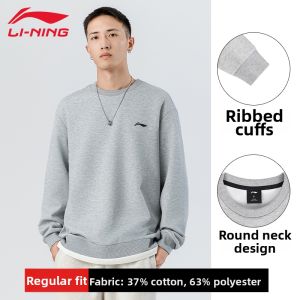 Li-Ning | Elastic Comfortable Mens Hoodie for Casual Fitness