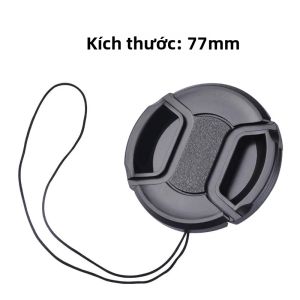 Nắp Bảo Vệ Ống Kính DSLR Đa Năng Cho Máy Ảnh Lumix 37-82mm Tương Thích Với Canon - Bảo Vệ Quang Học Bền Bỉ