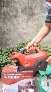 Máy Rửa Xe công nghiệp HITACHI 4000W có Chỉnh Áp Lõi Đồng 100% Động cơ từ không chổi than BH 1 Năm