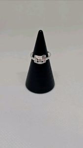 Child stone ring silver hello kitty (pambata) 92.5 italy silver jewelry (TUNAY NA SILVER)