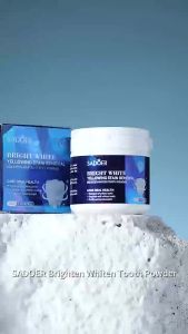 SADOER Pasta Gigi Bubuk Teeth Whitening teeth whitening pemutih gigi permanen bpom 100% original / activated organic charcoal powder teeth whitening Powder Pemutih Gigi Kuning dan Menghilangkan Karang Gigi