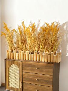 Decorative Simulated Barley Wheat for Store Windows Interior Display