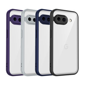 เคสกันกระแทกแบบซิลิโคนใสด้านหลังแบบแข็งสำหรับ Google Pixel 9A รุ่น G3Y12