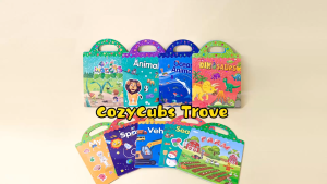 【SG STOCK】Reusable Sticker Books English Waterproof Learning Educational Kids Children’s Day Gifts Goodie Bag