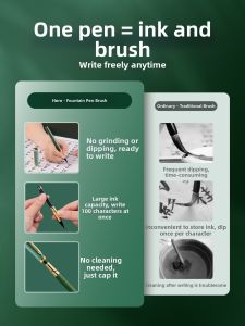 HERO | Beginner Soft Calligraphy Brush Pen Small Combined-Hair