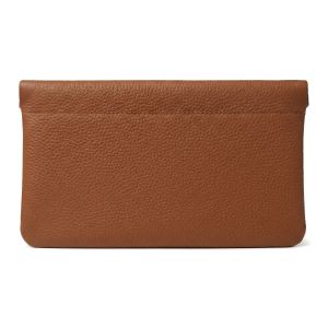 Pomelo Best Litchi Grain Leather Magnetic Snap Pouch for Women Man Large Size Wallet