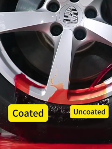 500ml high-shine nano polish restores mirror gloss car paint Anti-rain & anti-UV protection usable on wet/dry body 车漆镀膜剂