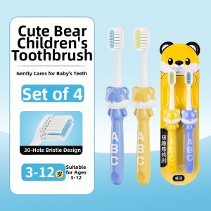 SHOOGE | Children Toothbrush for Tooth Change 3-6 to 12 Years