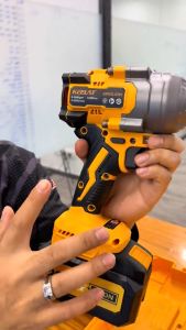 KEELAT 1300N.M High Torque Brushless Cordless 2 in 1 Impact Wrench Driver Drill Electric Impact Wrench