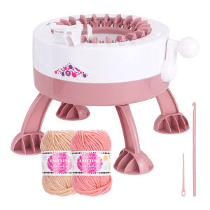 Sentro 22-Needle Knitting Machine for DIY Manual Scarves & Hats MakingDIY Knitting Board Rotating MachineNo Electricity Needed