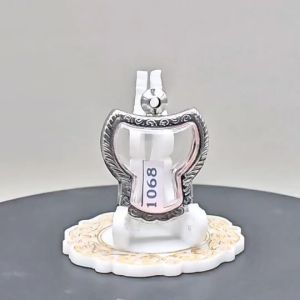 No.1068 กรอบพระ/ตลับพระงานสเตนเลสลายไทย ขนาดใส่สวย 2.4x2.4 ซม. พิมพ์เหรียญครุฑเล็กหรือพิมพ์ใกล้เคียง