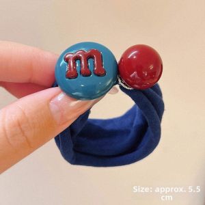 Attractive Colorful High-Elastic Damage-Free Hair Ties