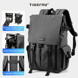 Tigernu Men‘ s Backpack Youth School Backpacks Fasion Cabin Backpack For Men 15.6inch Laptop Backpack Travel mochilas 9812