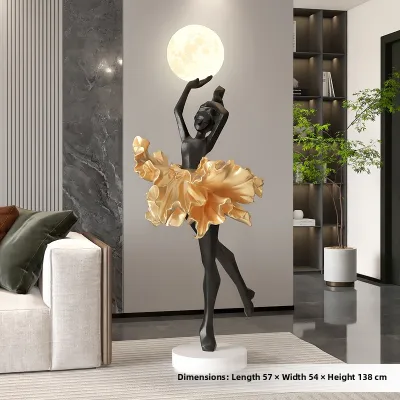 Artistic Abstract Decorative Floor Lamp
