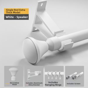 Yisheng | Thickening Roman Curtain Rods Set Drilling