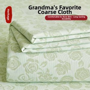 KAMONI | Summer Cotton-Linen Linen Heavy Duty First Quality Bedsheet