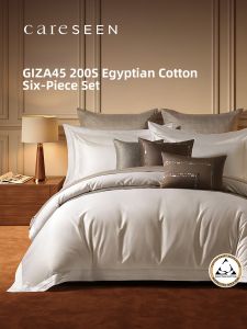 KANGERXIN | Luxury High TC 1156 Egyptian Cotton 6-piece Set