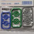 TAMIYA Rubber Rimmed Roller Set Mini 4WD. 