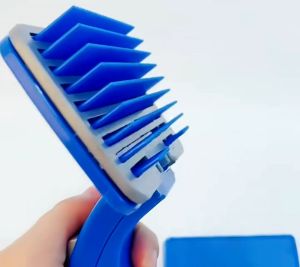 แปรงหวีเก็บขนสัตว์ หวีกำจัดขน แปรงขนสัตว์ ที่แปรงขนสุนัข หวีสุนัข หวีแปรงขนแมว หวีหมา แมว มีปุ่มดันขนออก Pet Brushes