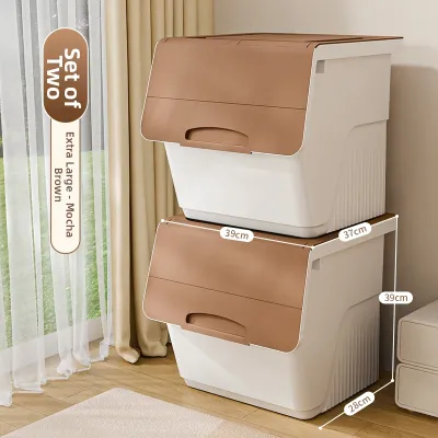 XINGYOU | Large Capacity Front Open Toy Storage Box
