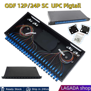 [HUAWEI OEM] ODF 12 port/24 Port SC LC Optical Distribution Frame 12/24Core With 12/24pcs SC Pigtail Rackmountable