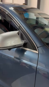 Audi  Q3  Door Visor High Grade Chrome Lining Injection Window Door Visor