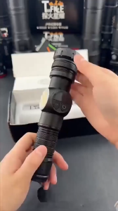 2000W Torchlight Ultra Bright Newest S23 Super bright Flashlight Waterproof Emergency light Magnetic USB Camping lamp