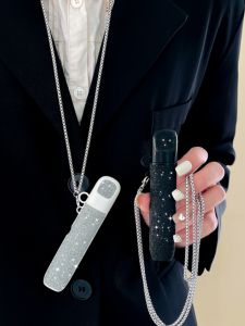 Japanese and Korean Style Rhinestone Applicable to Yue Ke 5 Generation Phantom Pro Protective Case Relx6 Generation Pro Protective Case Drop-Resistant Yue Ke RELX 5 Generation Electronic Device Phantom Smoke Cover Rui Ke Cigarette Shell Yue Ke Pipo Soft C