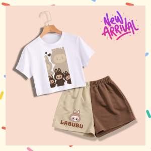 Newest Labubu terno for kids Girls